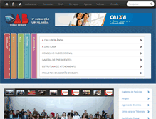 Tablet Screenshot of oabuberlandia.org.br